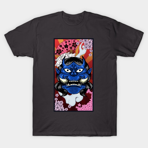 ONI MASK T-Shirt by droidmonkey